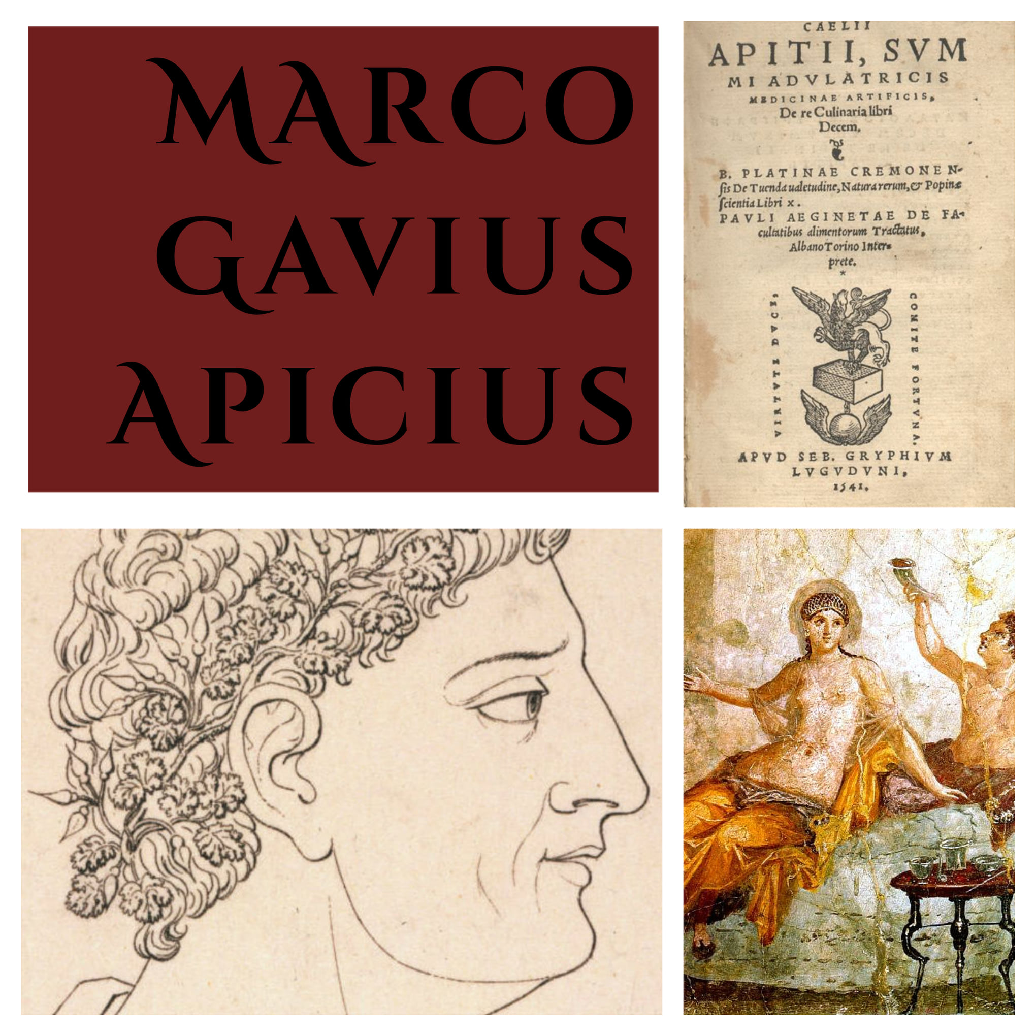 MARCO GAVIUS APICIUS Educado... - Gastronomía con Nombre