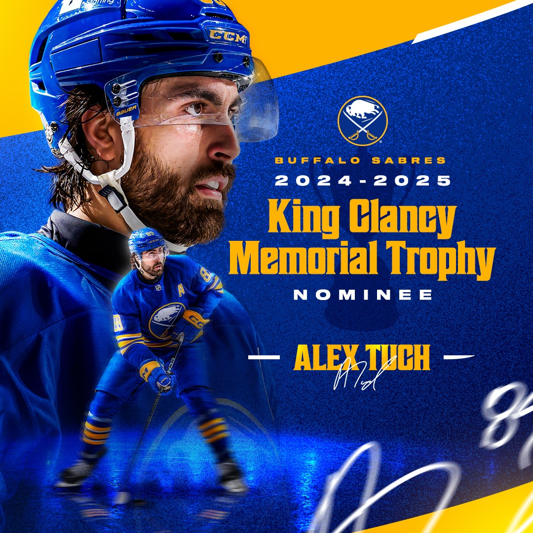 Buffalo Sabres - Alex Tuch has been selected as our... | Facebook