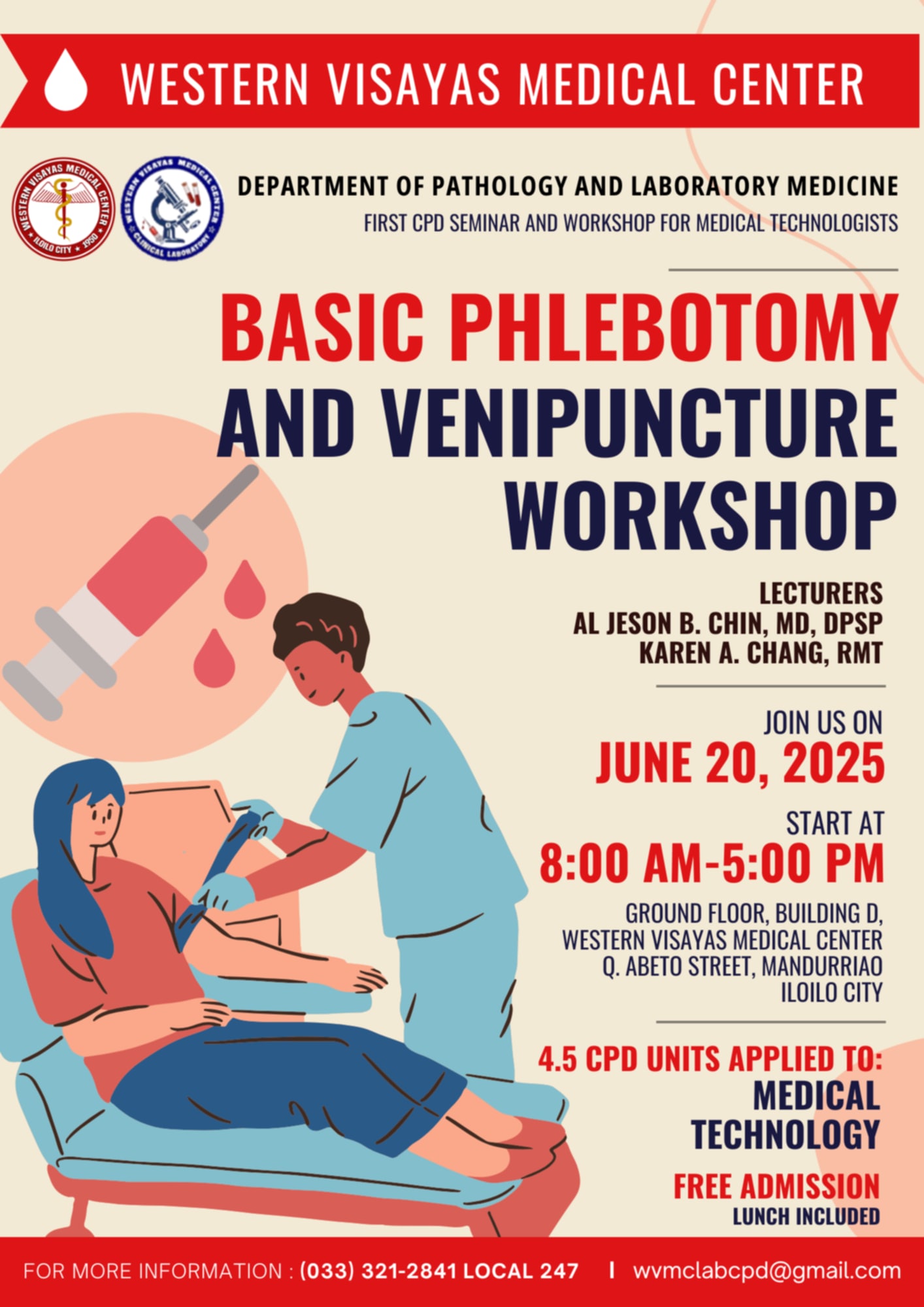 Western - 🔬 Basic Phlebotomy and Venipuncture Workshop 🩸 The Department ...