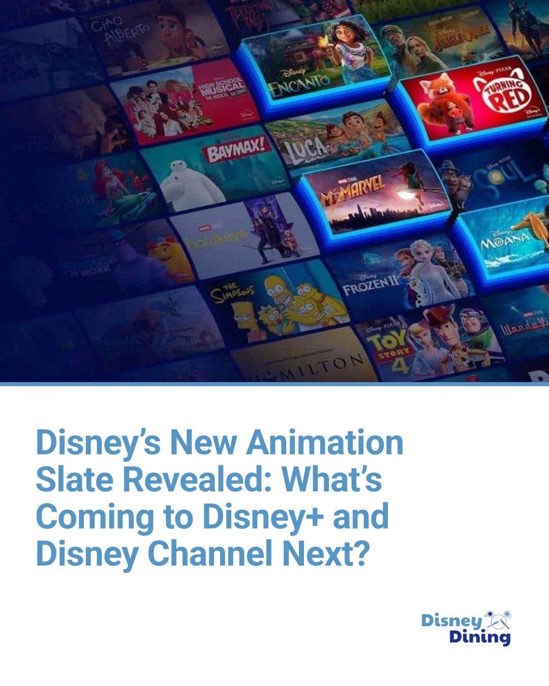 Disney Dining - Disney’s New Animation Slate Revealed:... | Facebook