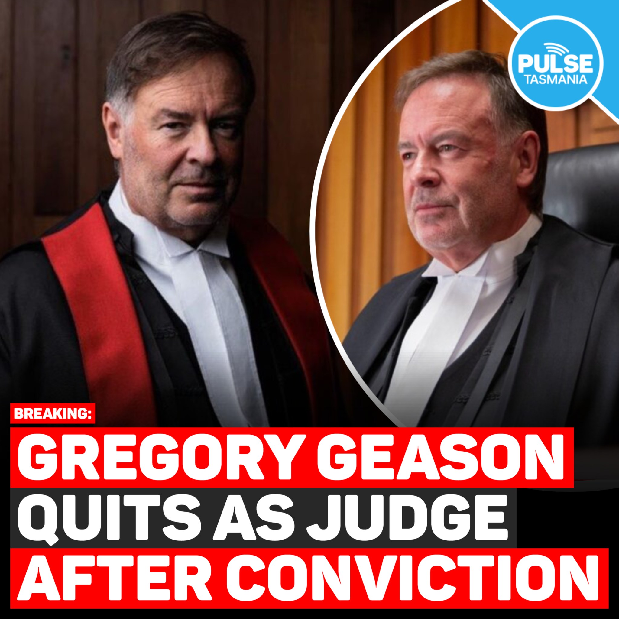 Pulse Tasmania - #BREAKING: Justice Gregory Geason has... | Facebook