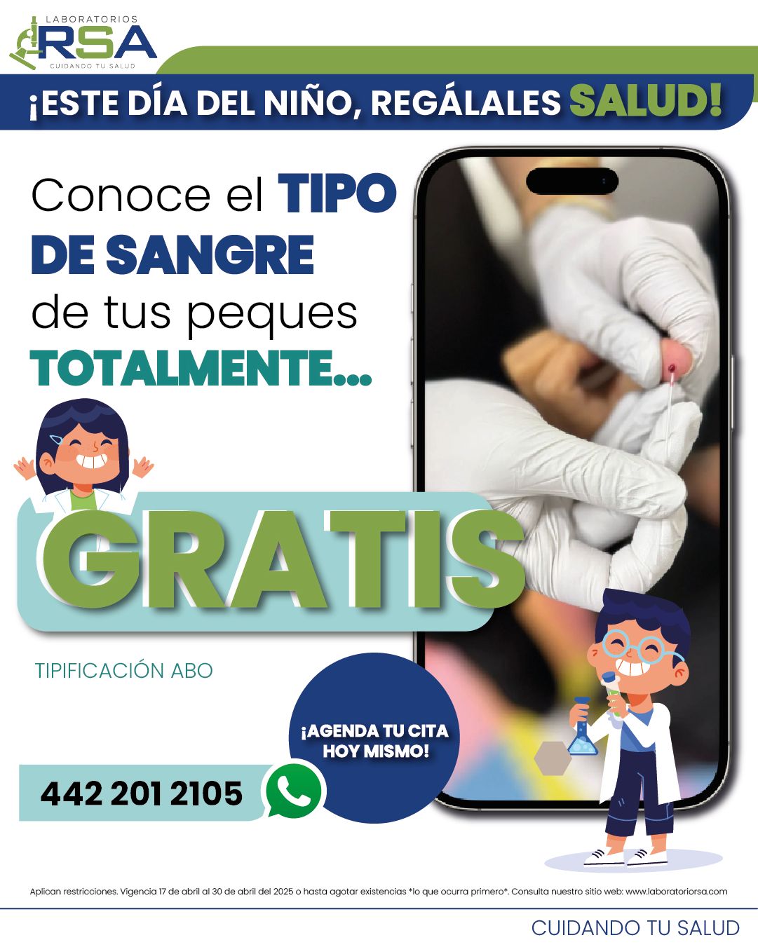 Laboratorios RSA Análisis Clínicos