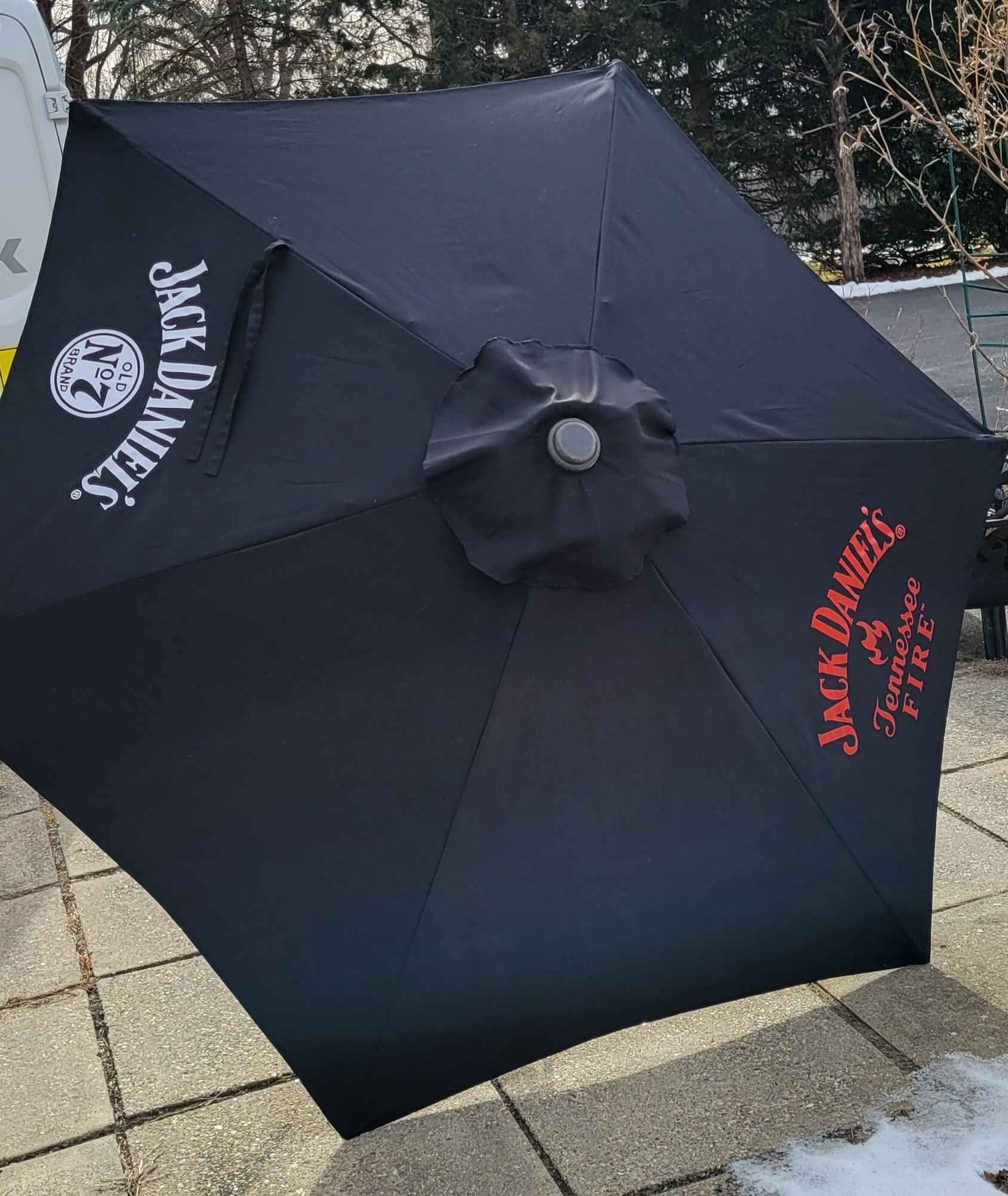 Jack Daniels Fire Patio Umbrella - Umbrellas - Litchfield, Connecticut ...