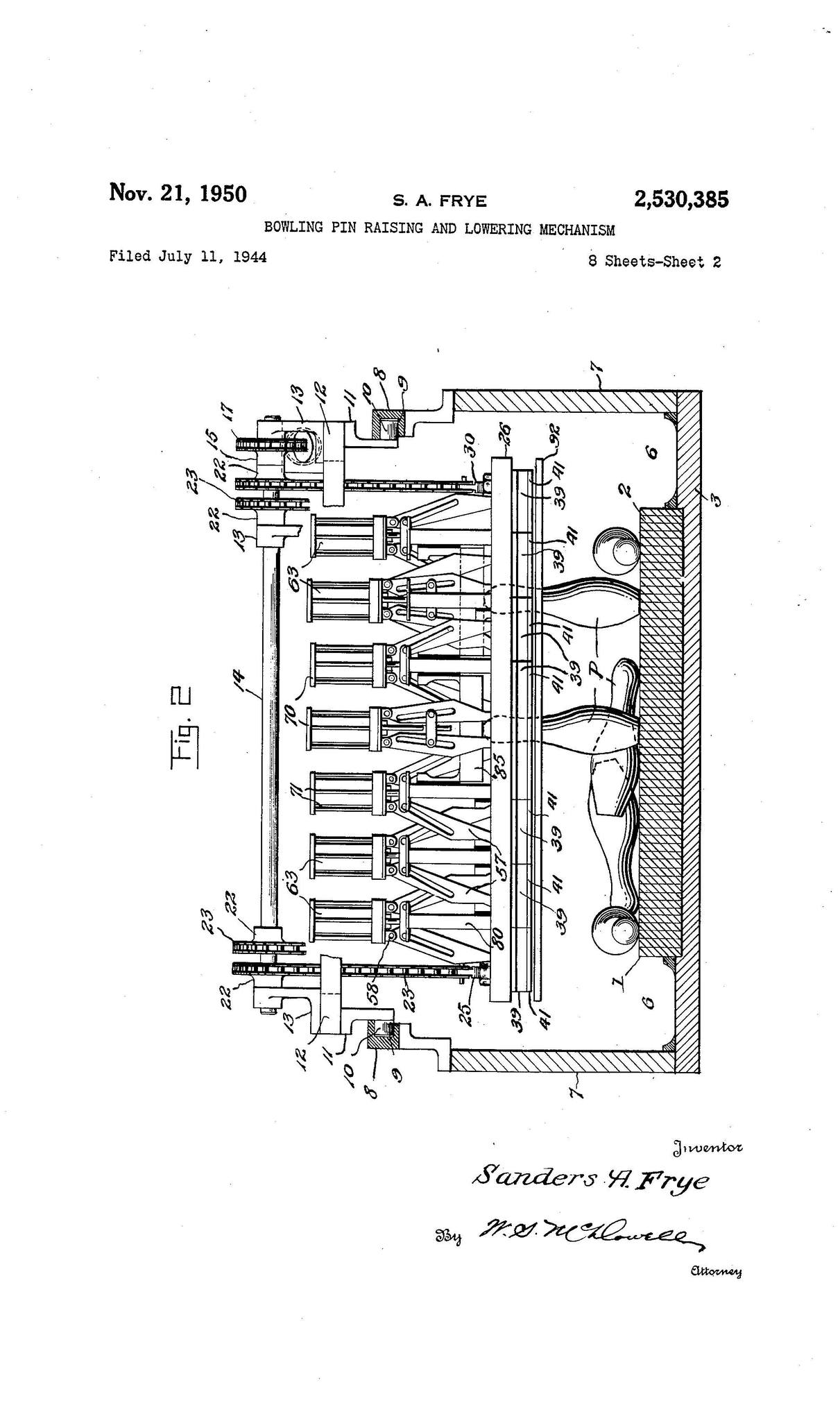 Westerville - Westerville resident Sanders Frye invented an automatic ...