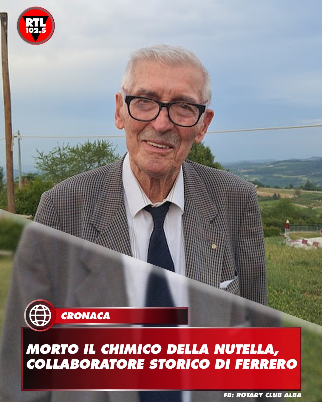 RTL - 🔴 È morto a 97 anni Francesco Rivella, storico chimico del gruppo ...