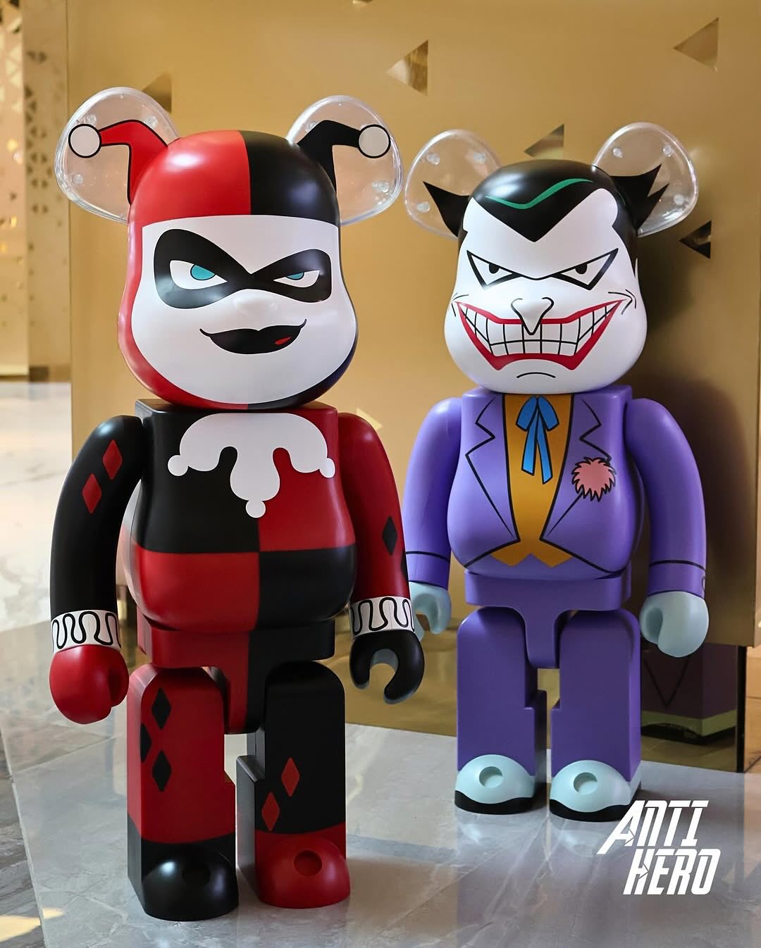 Folie à deux 🃏 Bearbrick Animated Series 1000% Harley Quinn