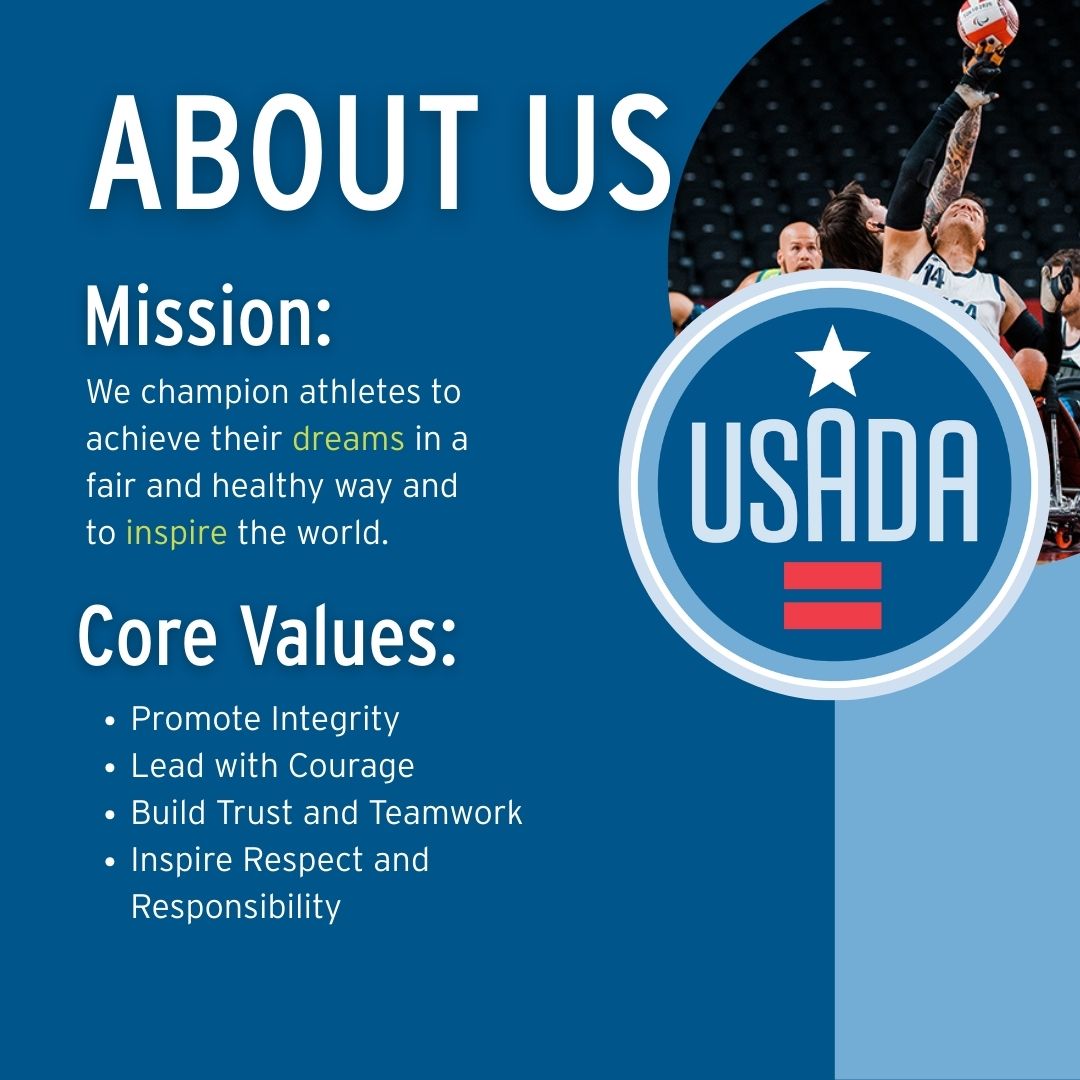 U.S. - The U.S. Anti-Doping Agency (USADA) is the national body ...