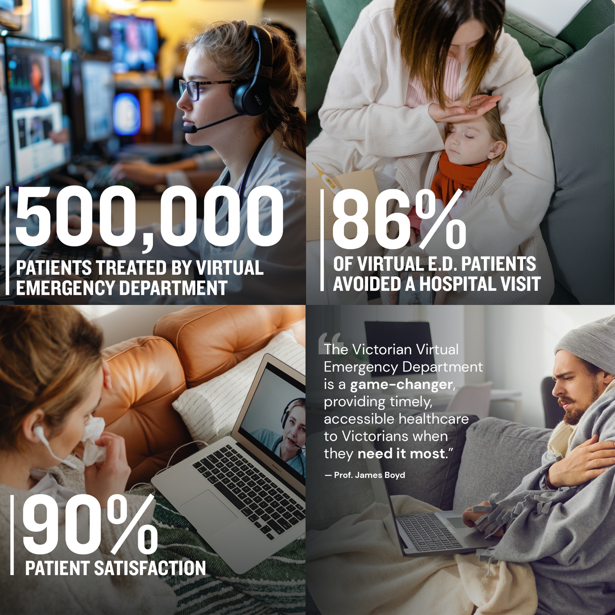 La - We’re thrilled to share the Victorian Virtual Emergency Department ...
