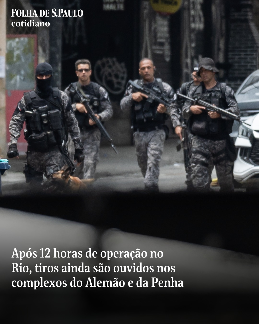 Folha - RIO DE JANEIRO | Disparos se concentram na região da Vacaria ...