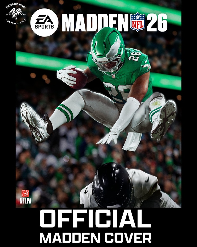 Barkley is the first Eagles player on the cover since Donovan
