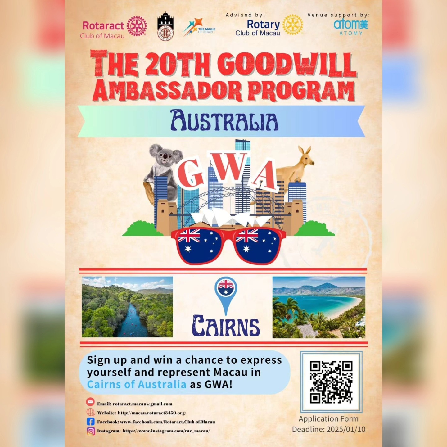 Goodwill... - Goodwill Ambassador Program 澳門親善大使文化交流之旅