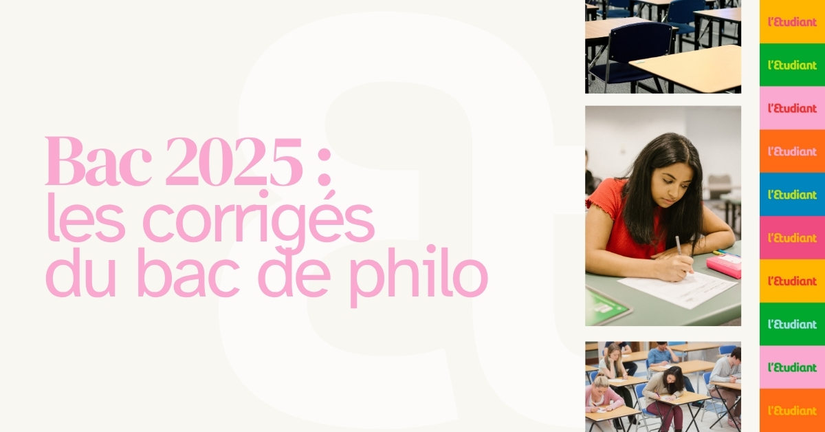 L'Etudiant - Les corrigés du bac de philo sont dispo ! 🚨 ️ https://www ...