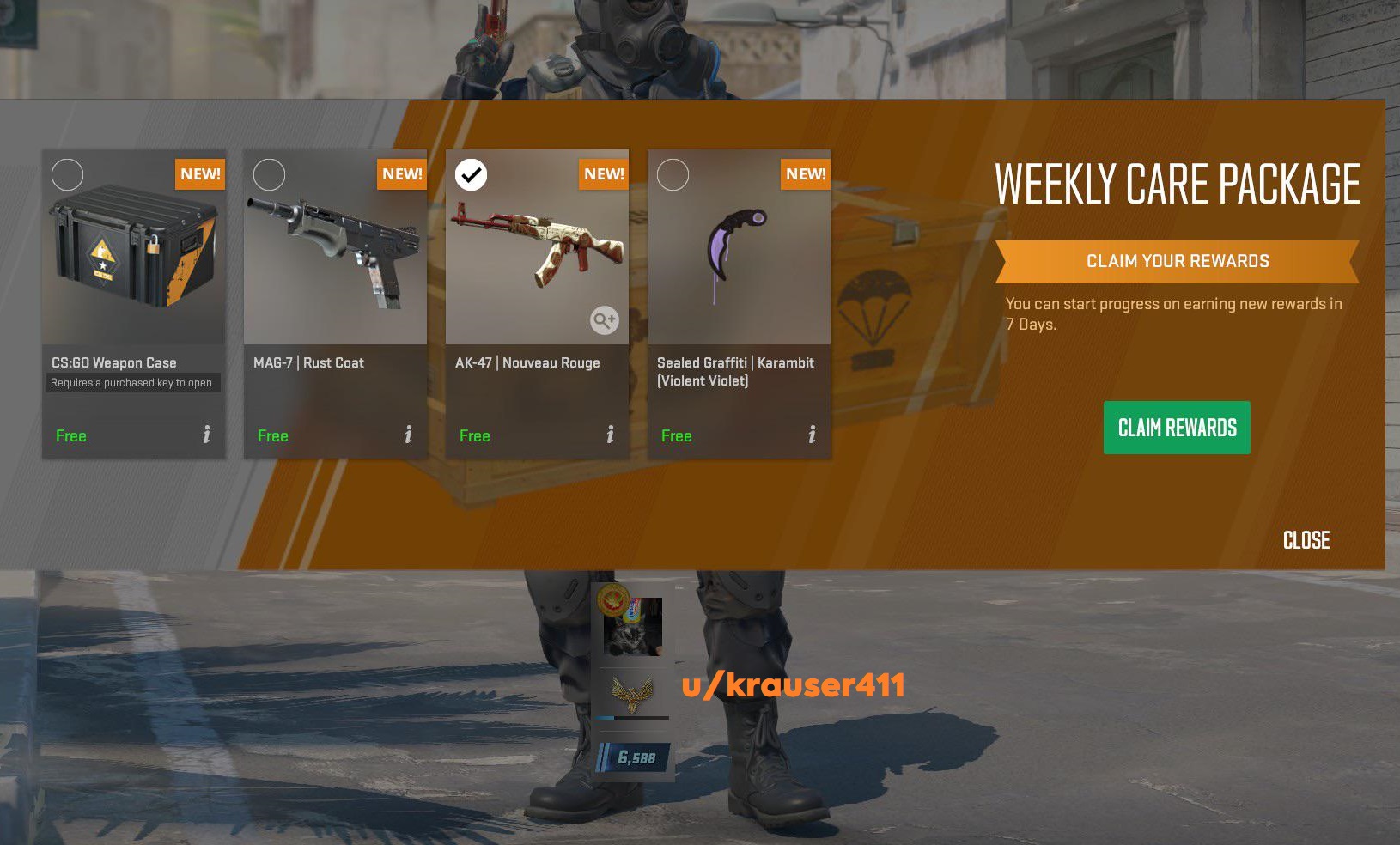 Cs.money - He even got a Karambit 💀 What did you get? | Facebook