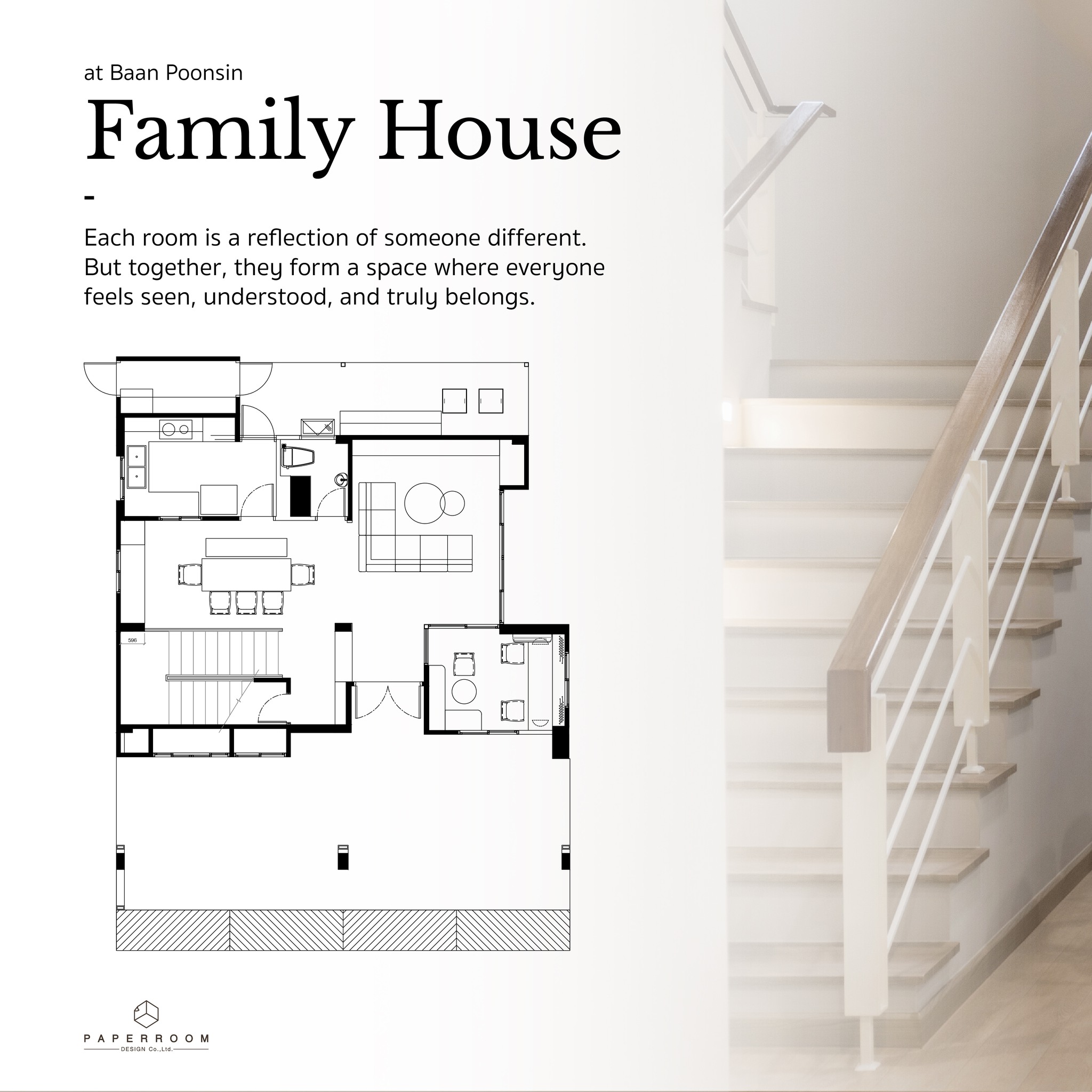 Family House - บ้านของครอบครัวใหญ่... - Design by paperroom | Facebook