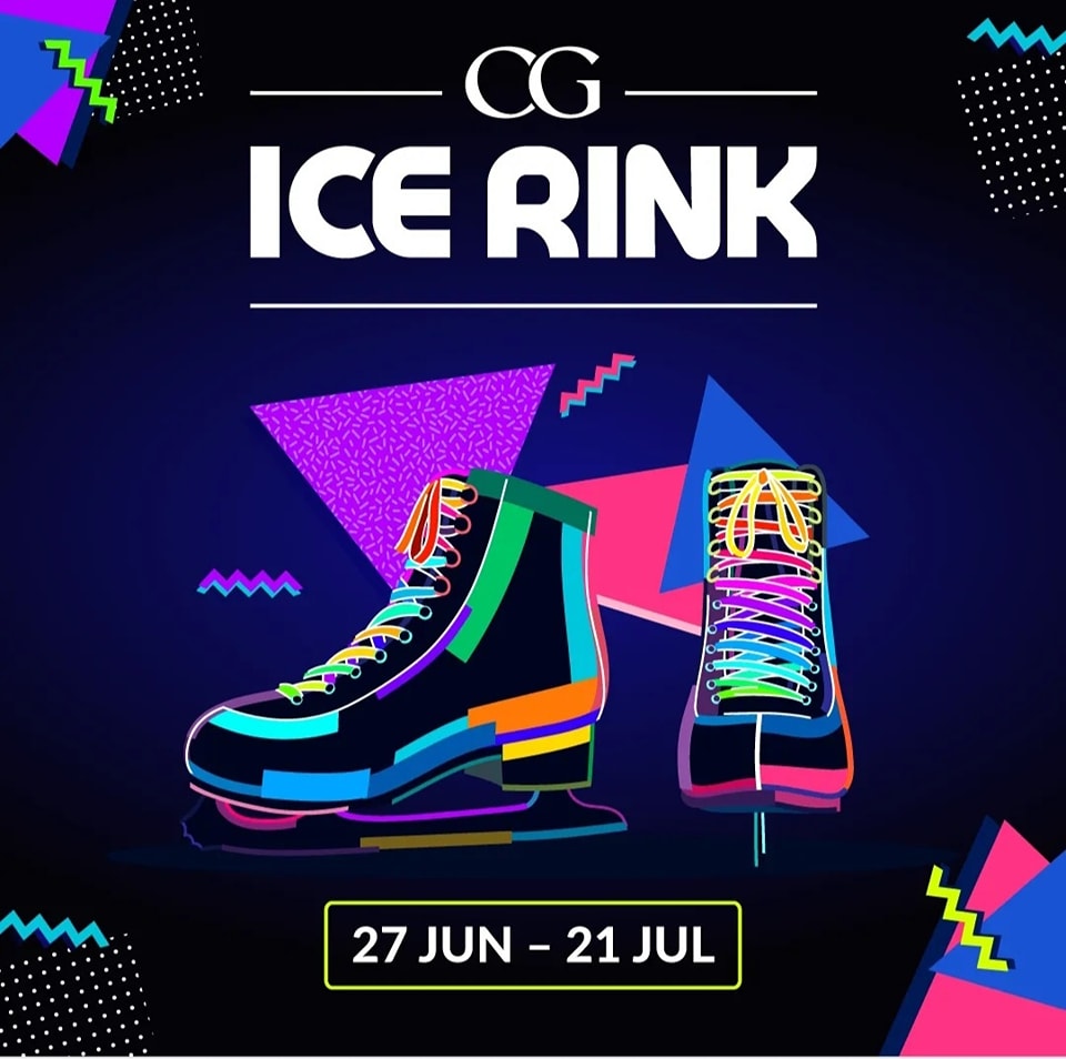 The Capegate Shopping Centre Ice Rink is Back with a Neon Twist