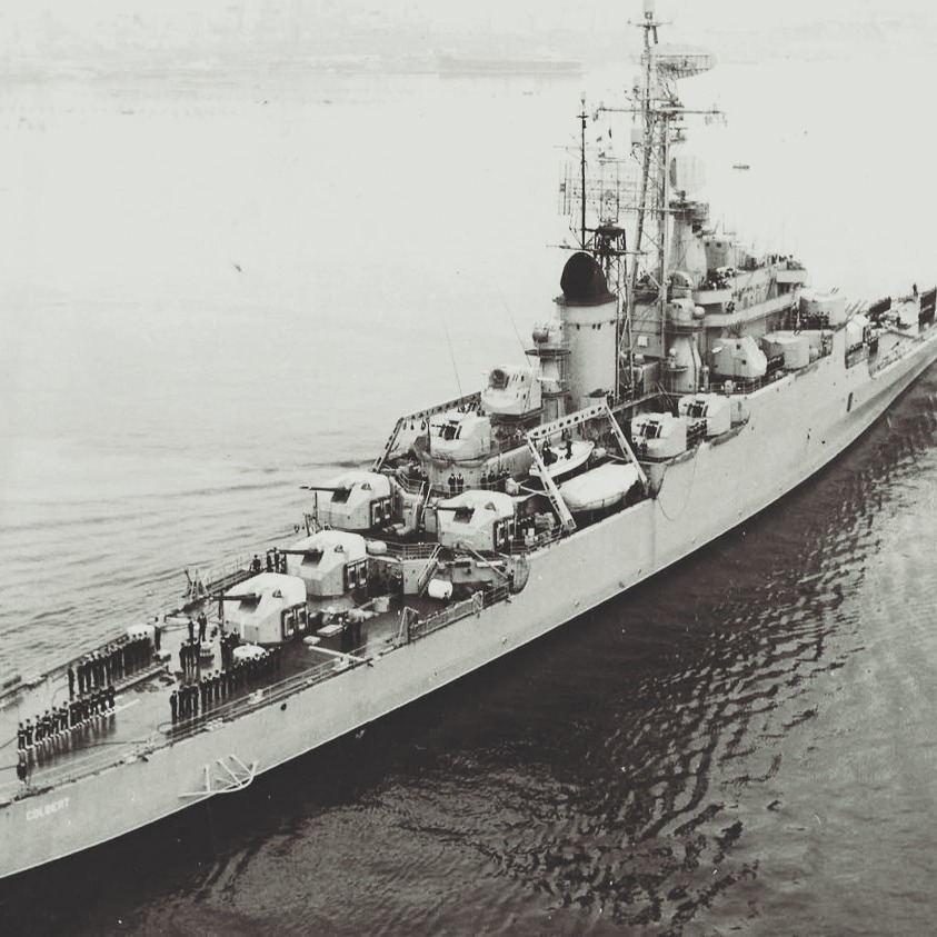 Navy - Colbert (C611) — the pride of post-war France, a powerful anti ...