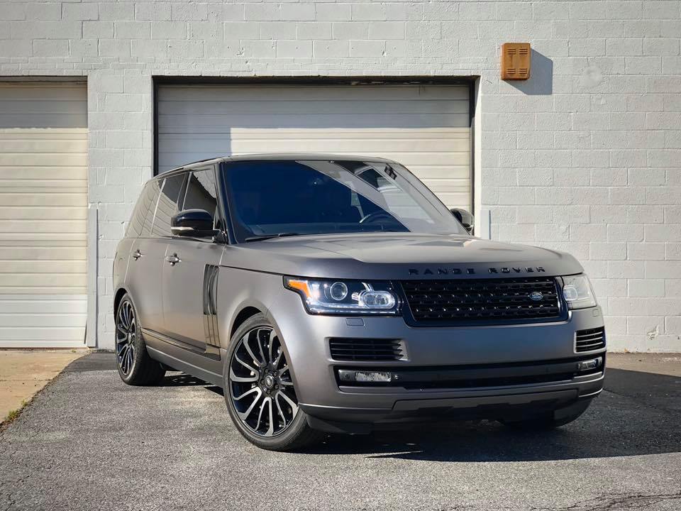 Range Rover wrapped in Satin Dark Grey.... - Capital Wrappers | Facebook