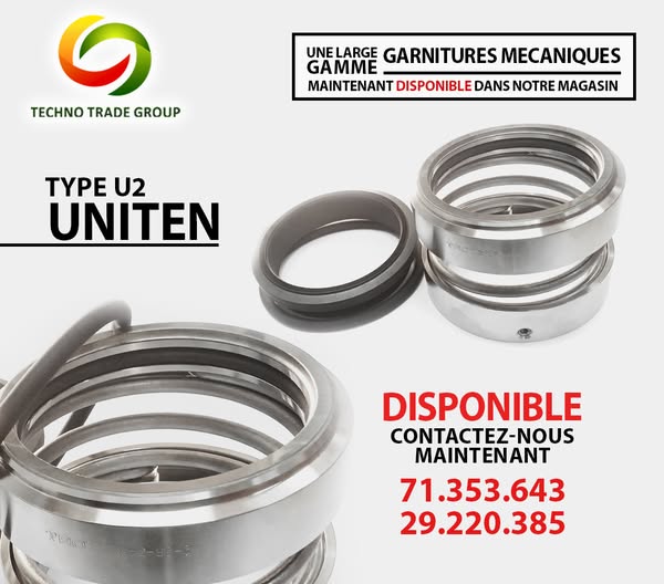 Techno - Garniture UNITEN type U2 Nous assurons la disponibilité de ...