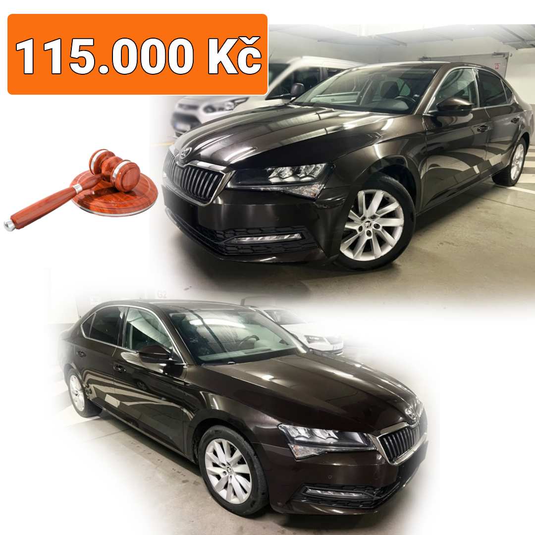 Dražby - Škoda Superb 2.0 TDi DSG - 115.000 Kč ️ https://www.extrh.cz ...