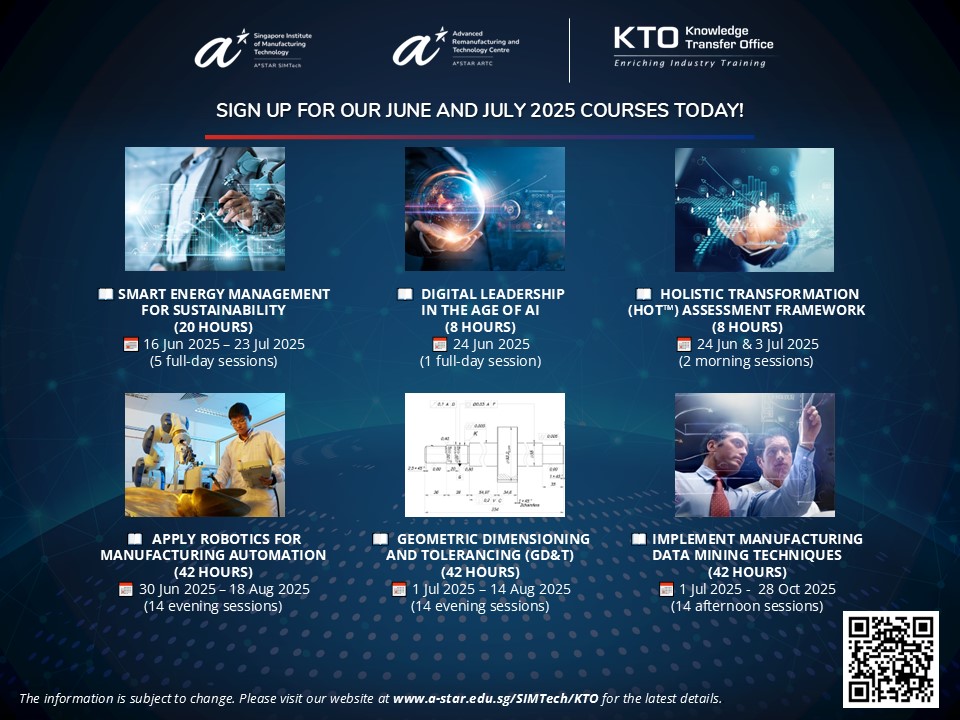 🚀... - ASTAR's SIMTech & ARTC - Knowledge Transfer Office | Facebook