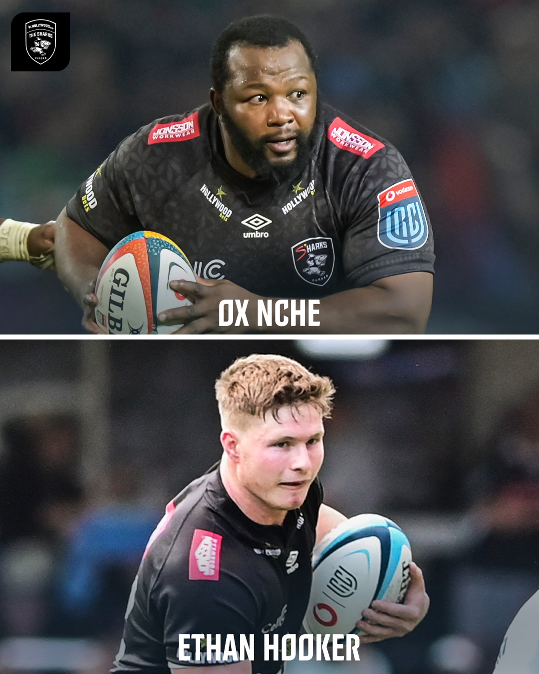 Vodacom - 🏆 World Rugby Awards... Powered by this The Sharks duo 🦈 🎂 Ox ...