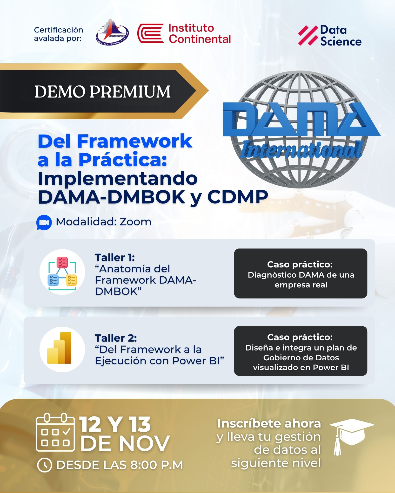 Data - 🔥 DEMO PREMIUM: Del Framework a la Práctica 🚀 Implementando DAMA ...
