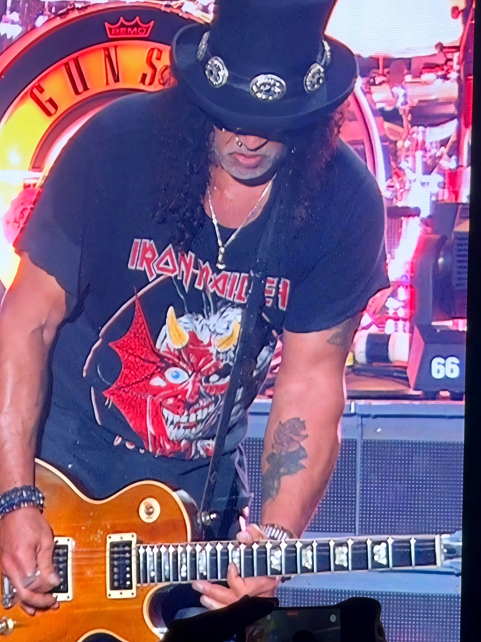 Slash - Last night gig October 07 2025 #colombia #bogota 🇨🇴 Slash Guns ...