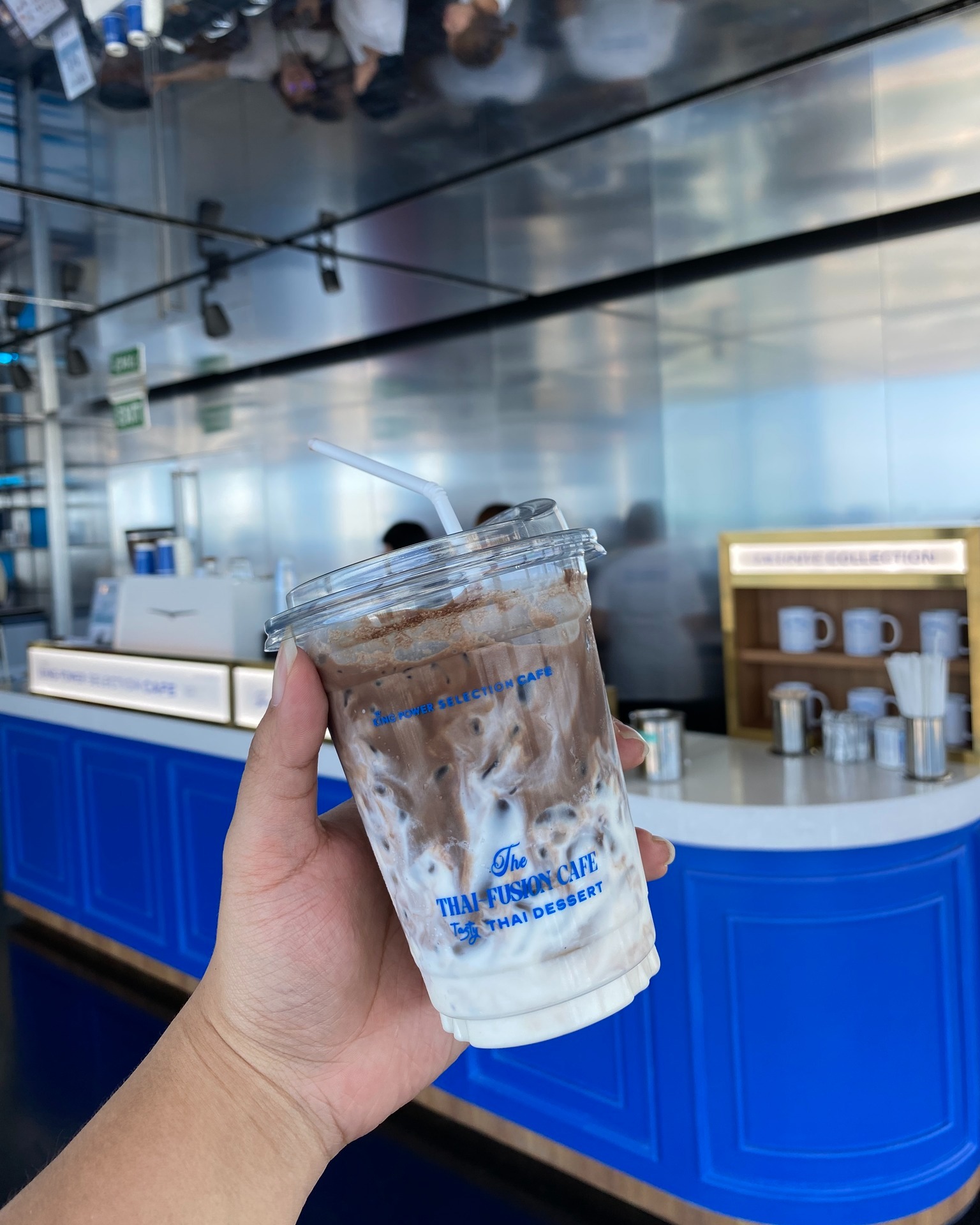 King - ☕ Enjoy a delightful Iced Chocolate at King Power Selection Cafe ...