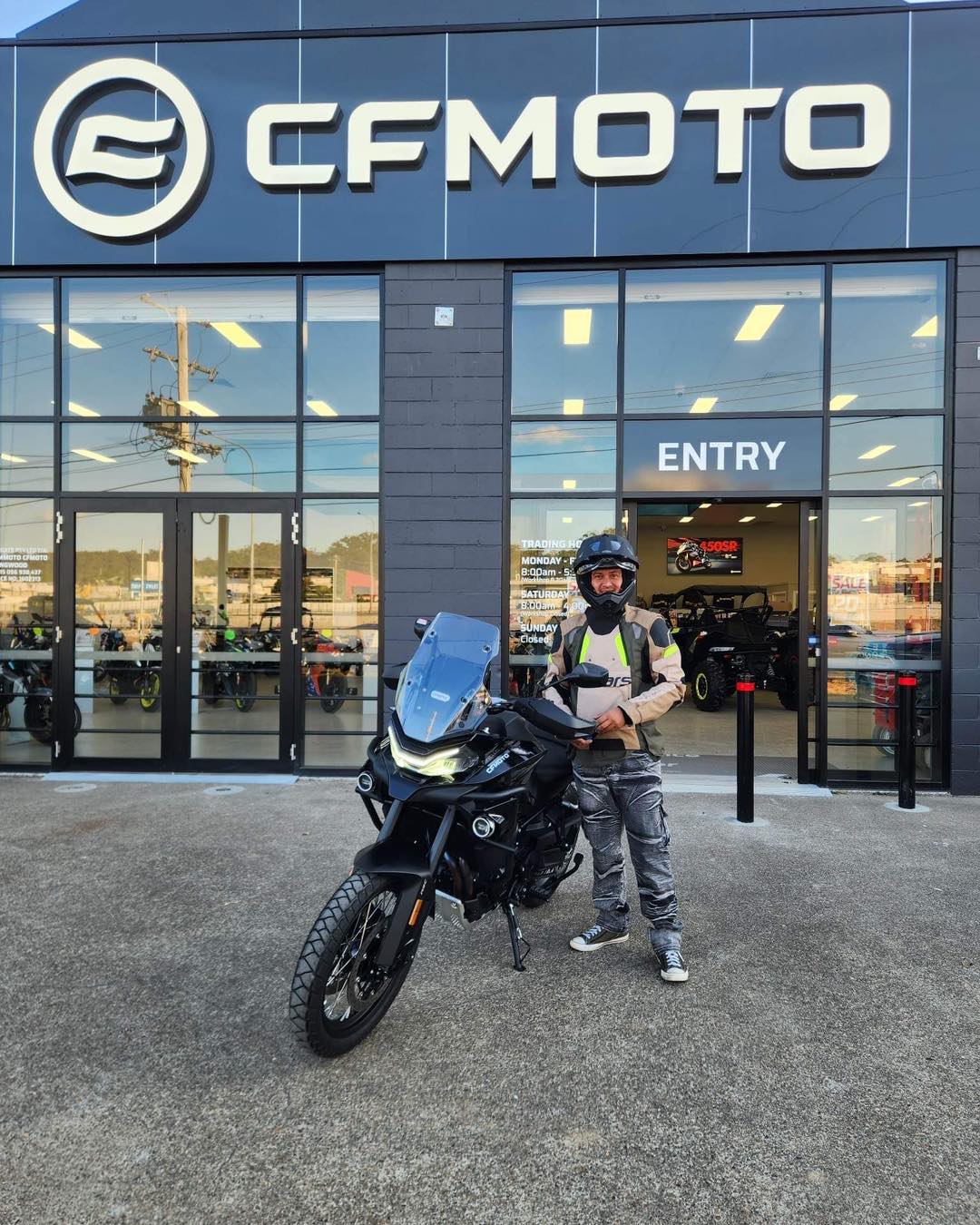 TeamMoto CFMOTO & Sherco Springwood - Congratulations to Alan on his ...