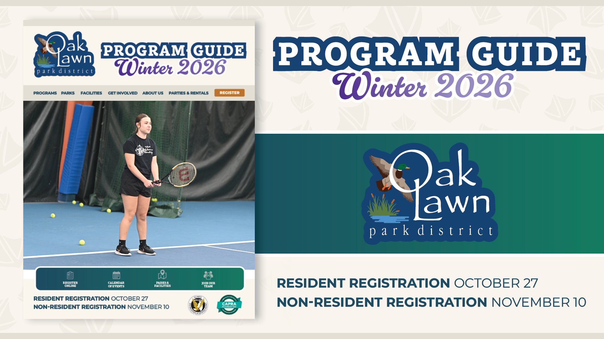 ️ WINTER DIGITAL PROGRAM GUIDE... - Oak Lawn Park District | Facebook