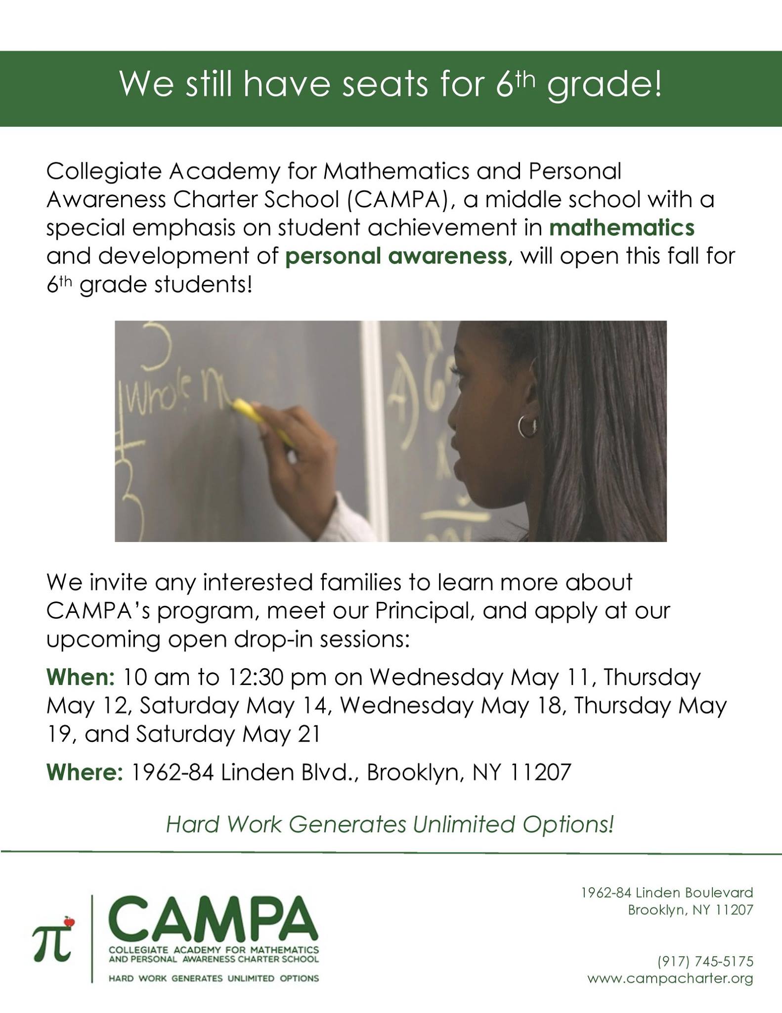 Collegiate Academy for Mathematics and Personal Awareness Charter ...