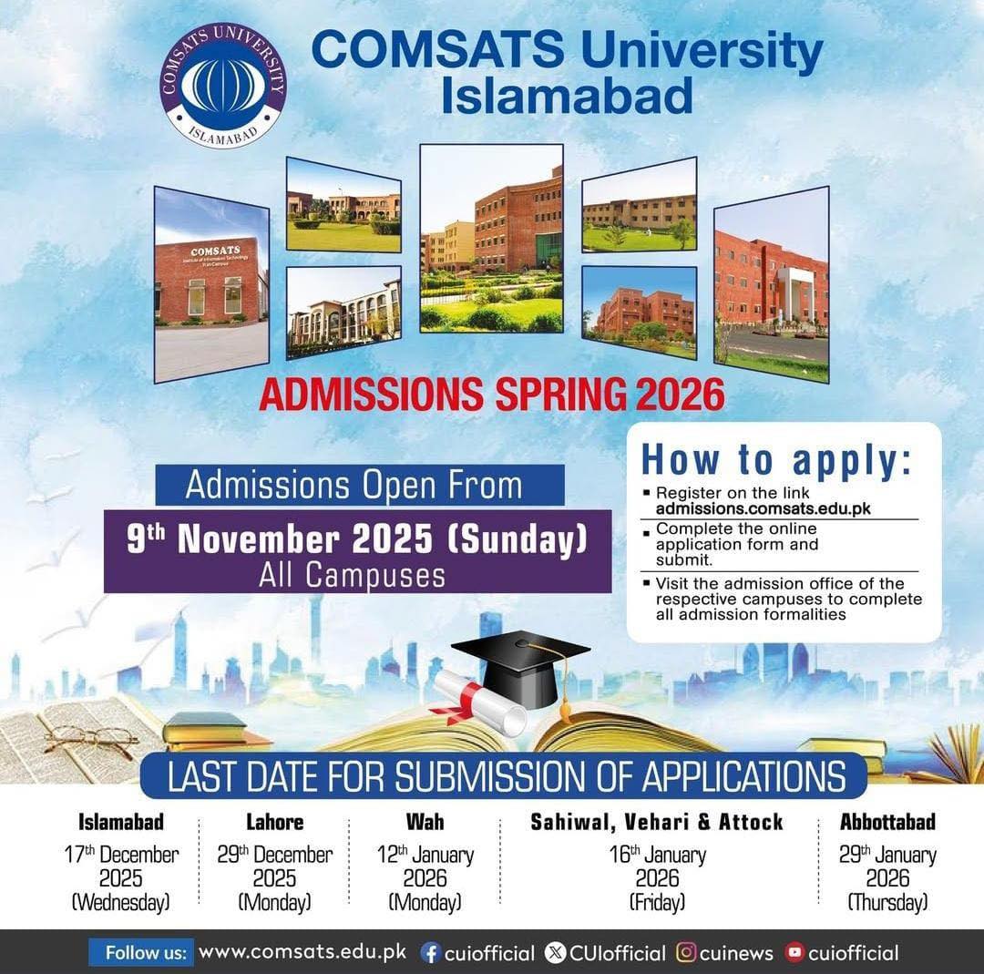 Comsats... - Comsats University Islamabad, Sahiwal Campus