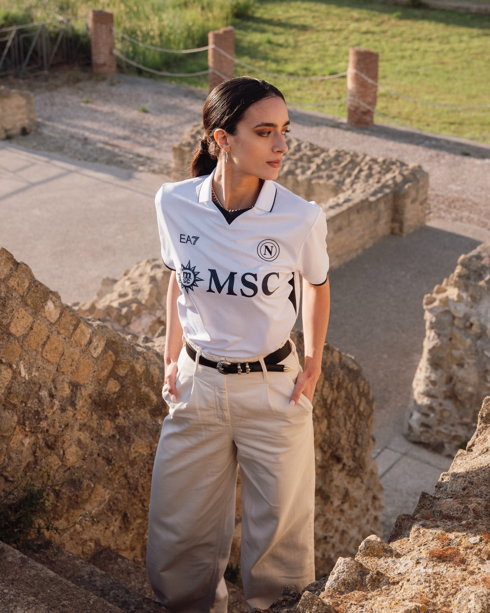 This is the new Società Sportiva Calcio (SSC) Napoli 24-25 away