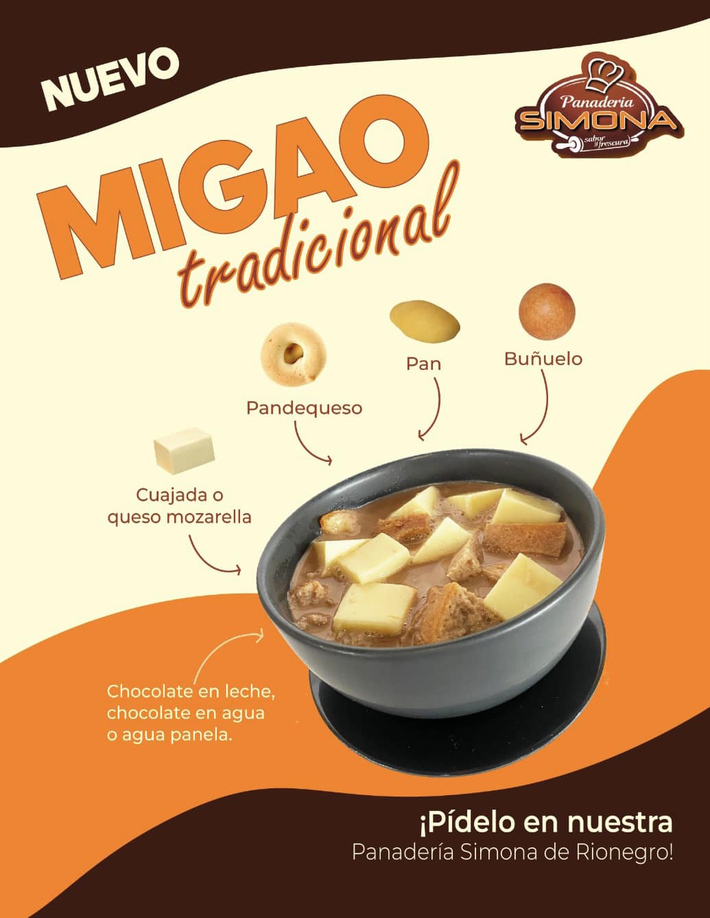 Supermercados - 🥯☕️Ahora disfruta del migao tradicional, que nos ...