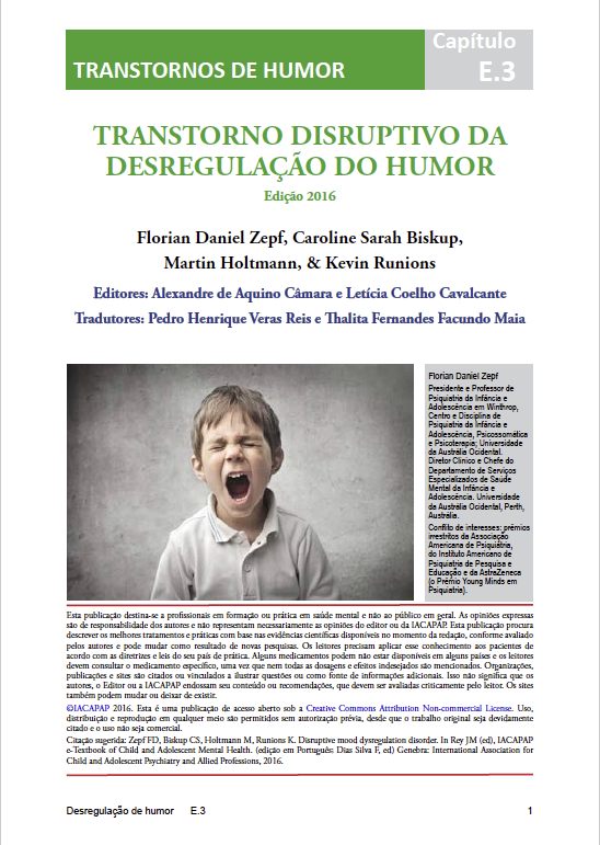 IACAPAP Textbook of Child and Adolescent Mental Health