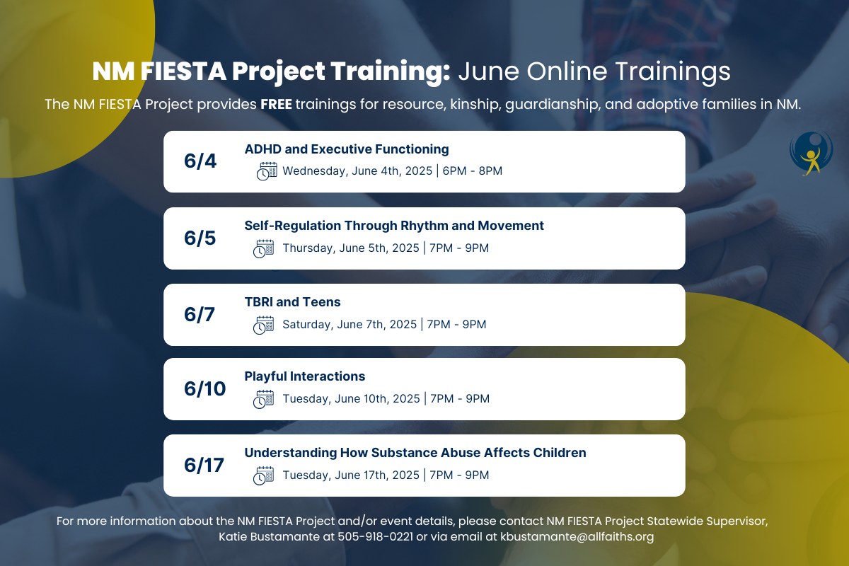 All - Join us for one of our June virtual trainings! Our virtual ...