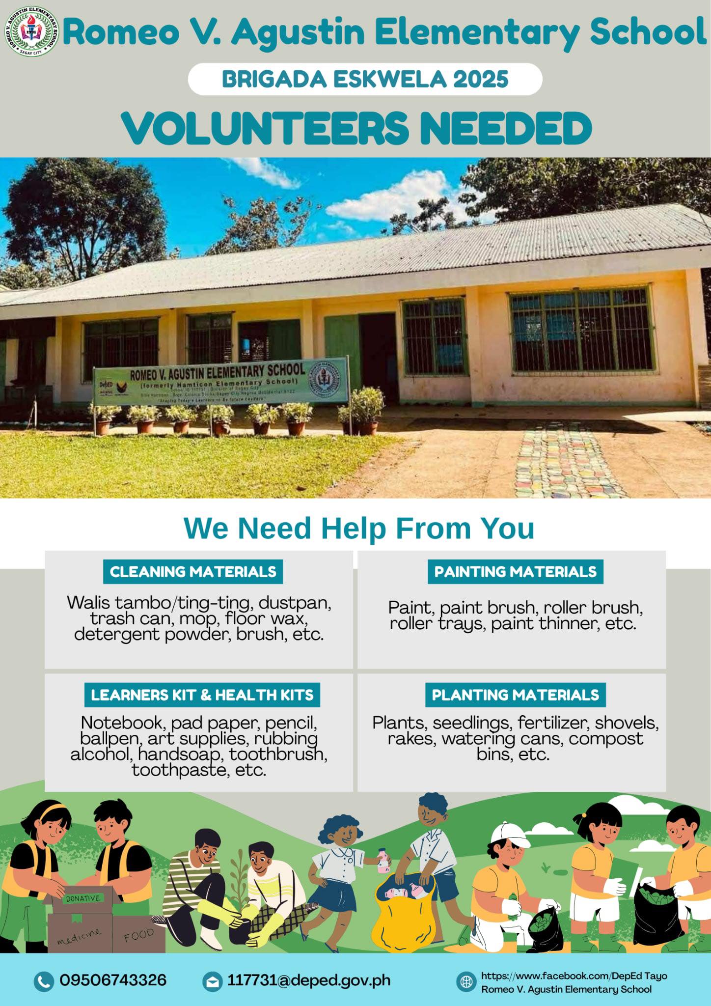 DepEd Tayo Romeo V Agustin Elementary School | Sagay City