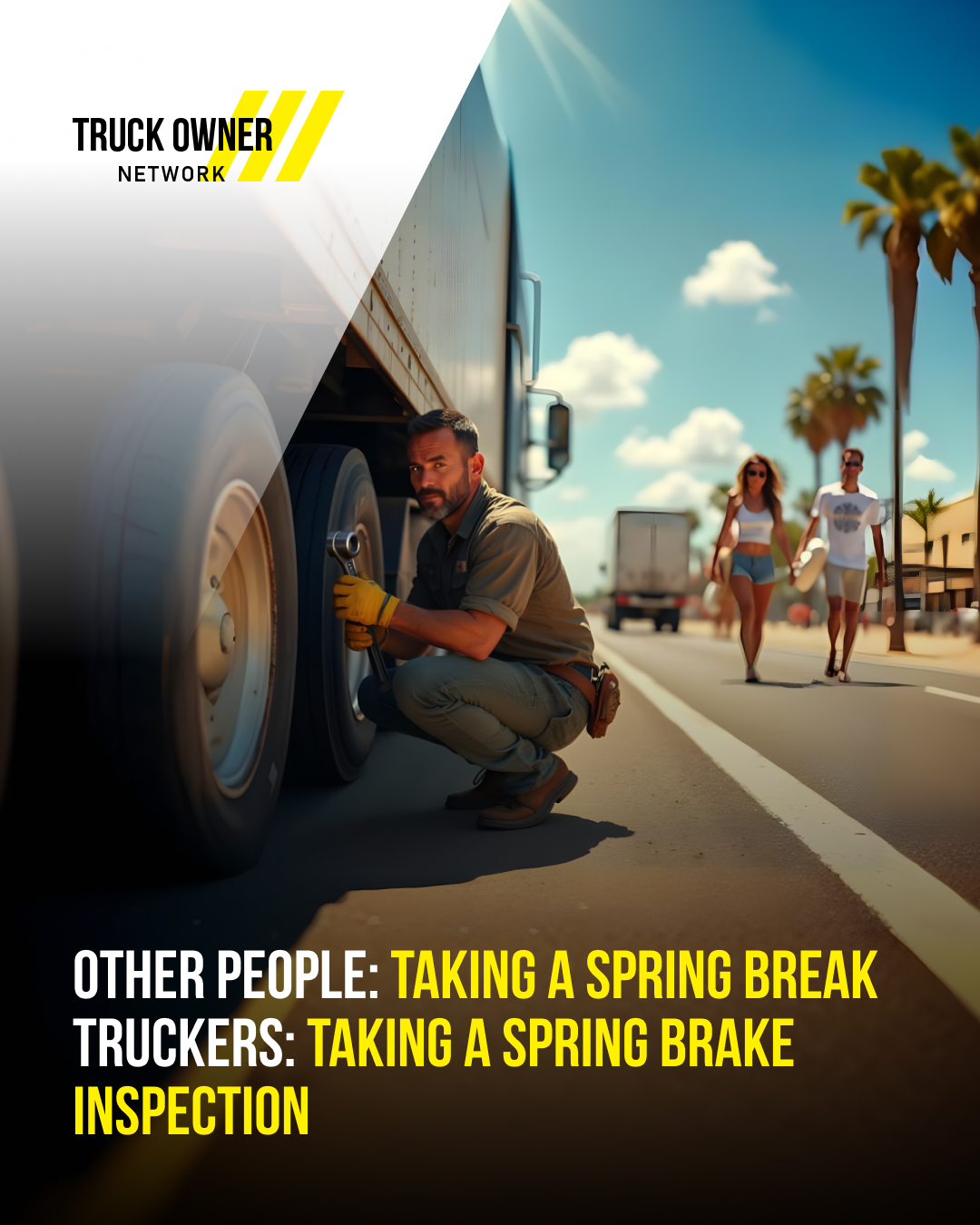 Truck - While everyone’s off on vacation, we’re under the truck ...