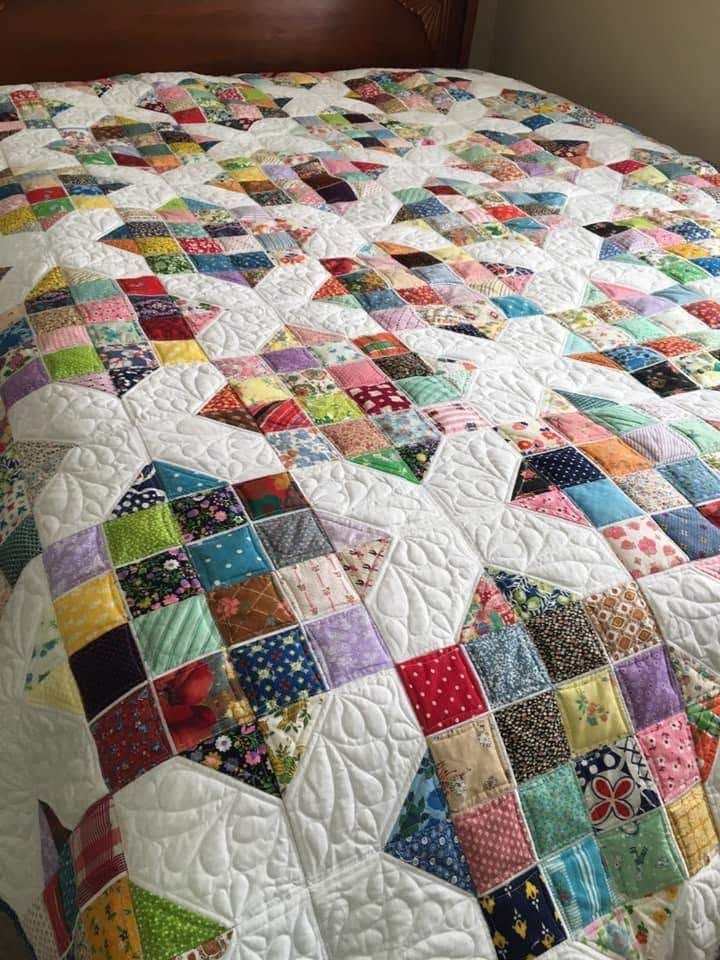 Quilting - Arkansas Crossroads Quilt. Free Tutorial: https://www ...