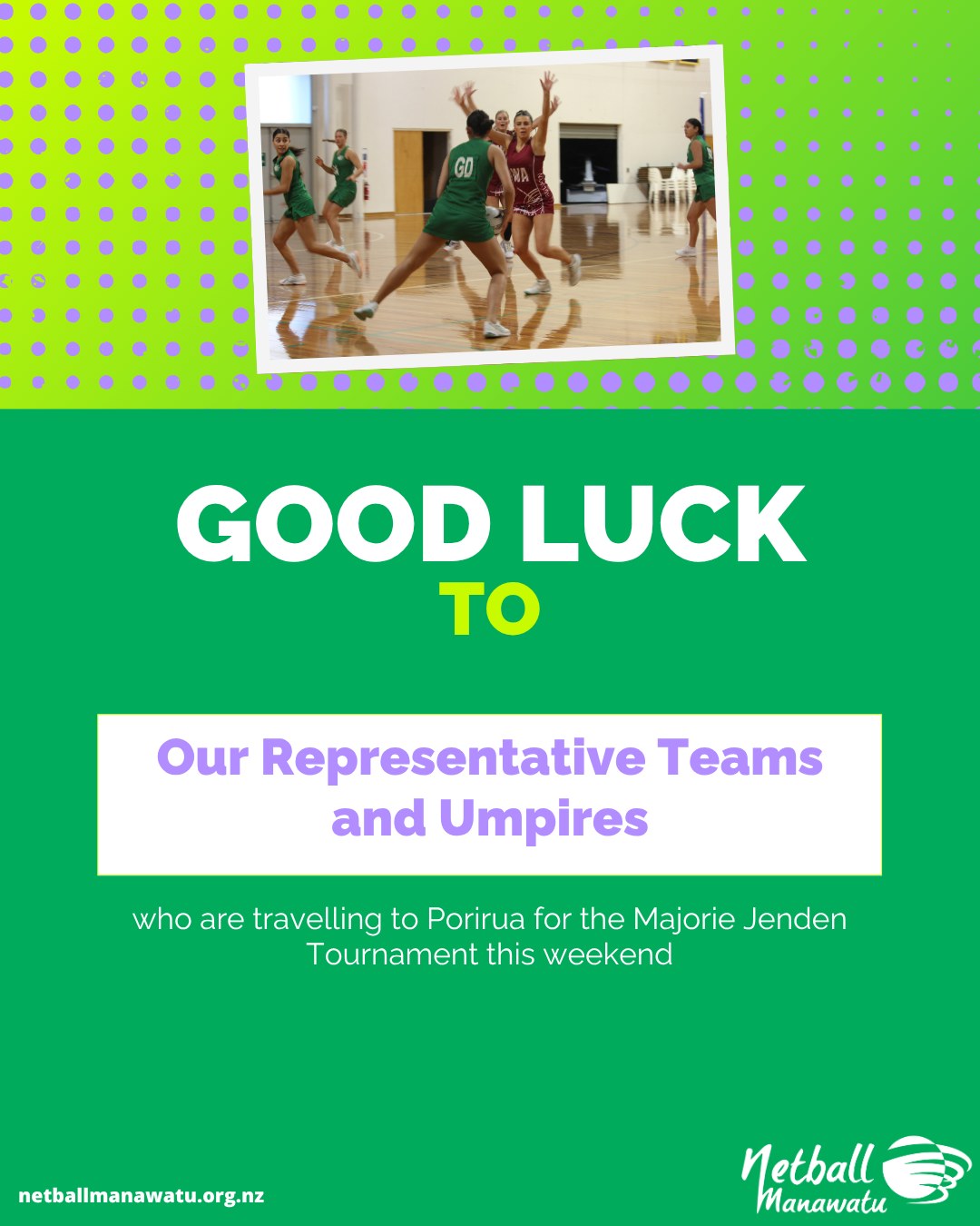 Netball - 🏐 Good Luck to our Representative Teams and Umpires! 🎉 Good ...