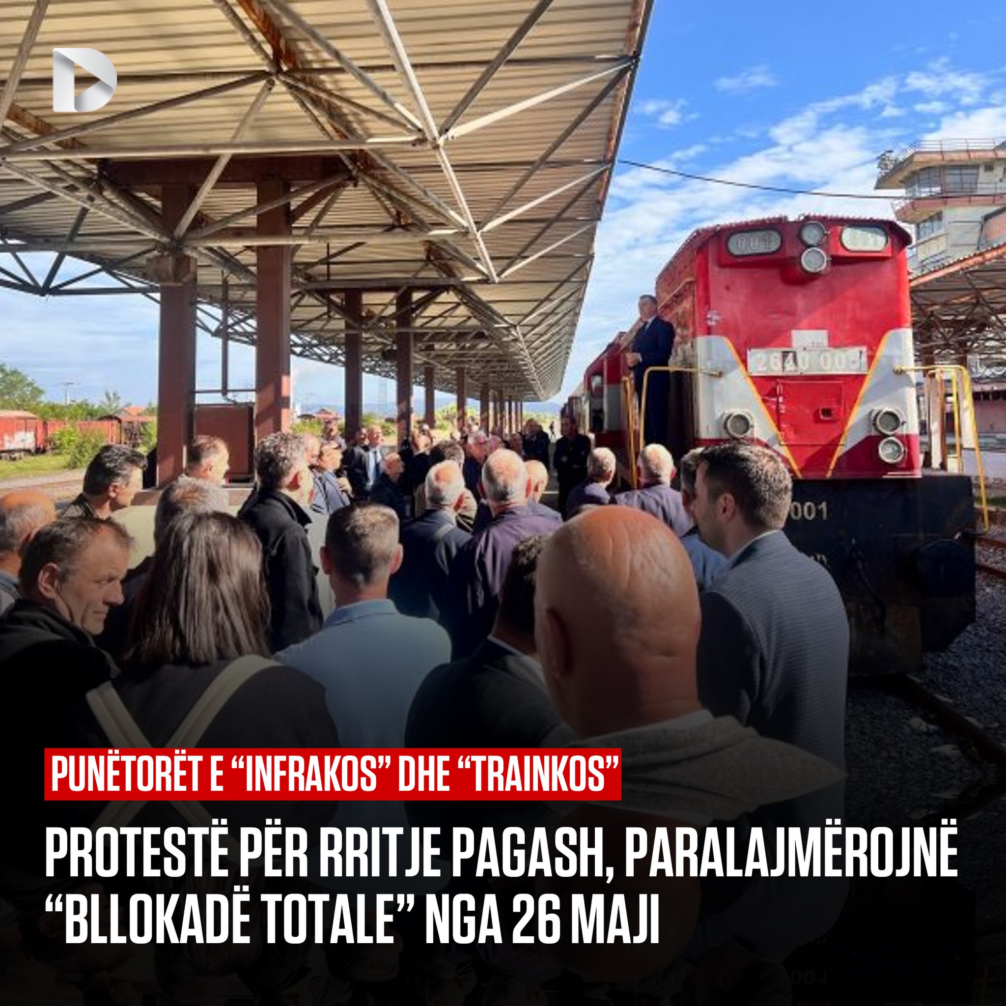 RTV Dukagjini - 🔴 Punëtorët e “Infrakos” dhe “Trainkos”... | Facebook