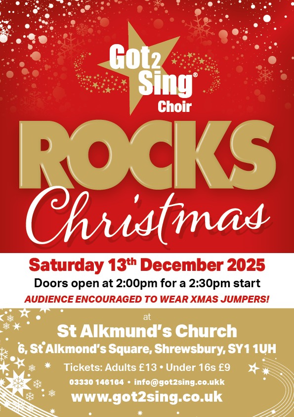 Telford/Shrewsbury ROCKS Christmas!