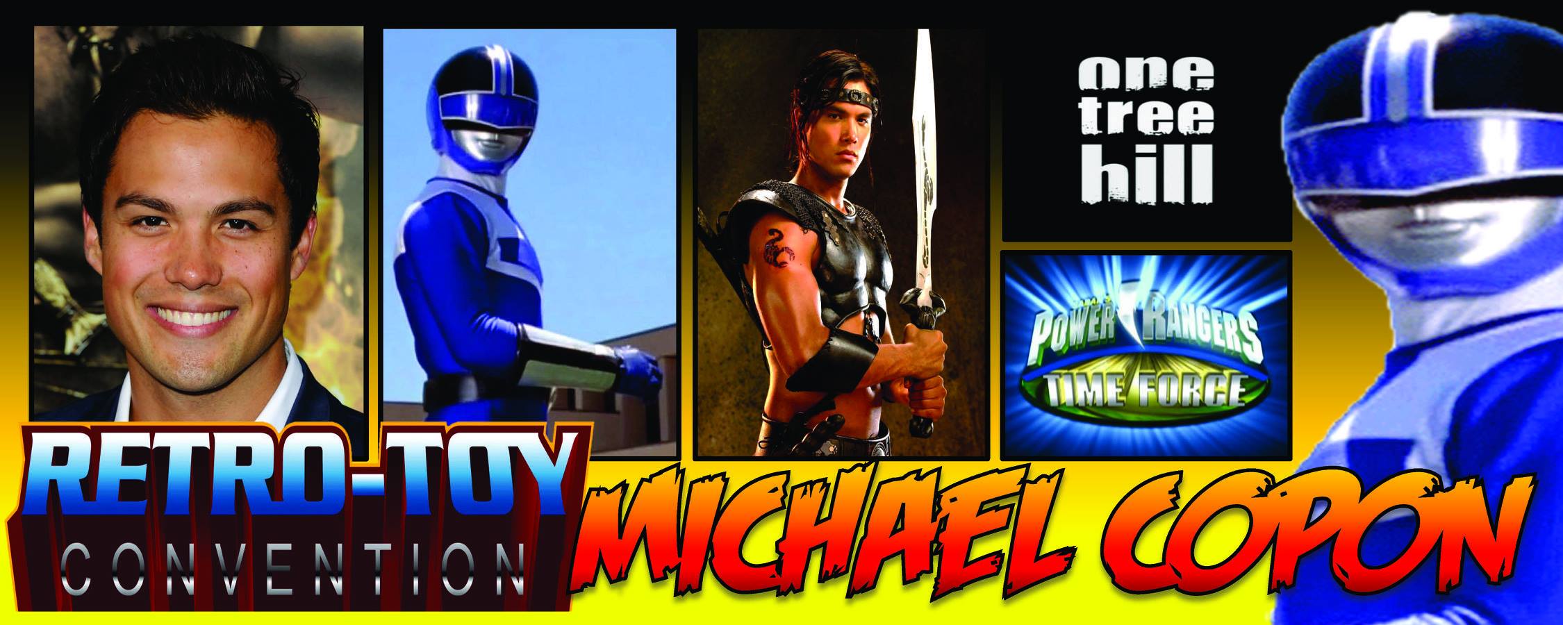 Retro-Toy Con - Meet Power Ranger Michael Copon at...