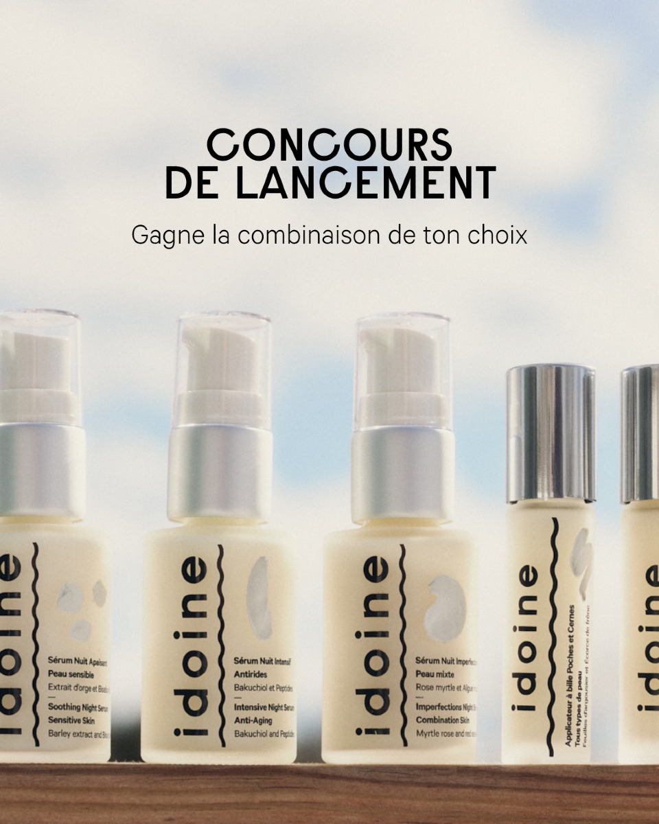 Idoine Bio - CONCOURS TERMINÉ - Nouveaux produits Idoine ... | Facebook