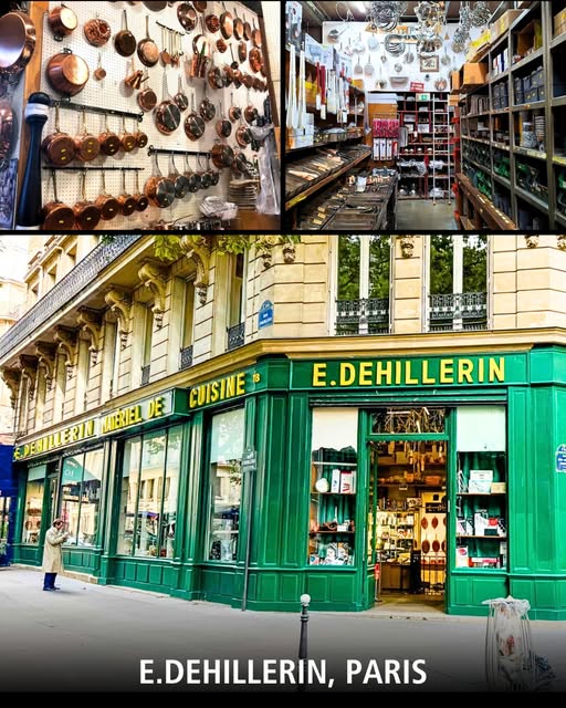 𝗘. 𝗗𝗲𝗵𝗶𝗹𝗹𝗲𝗿𝗶𝗻 is a famous cookware store in Paris