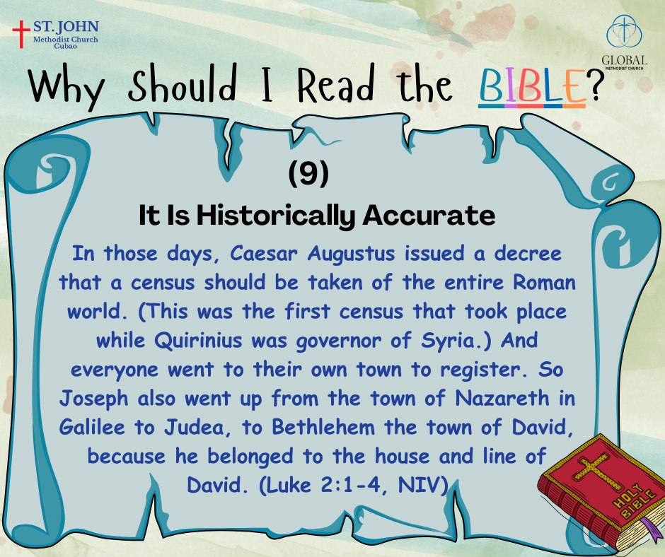 The Bible records history and... - St. John Methodist Church | Facebook