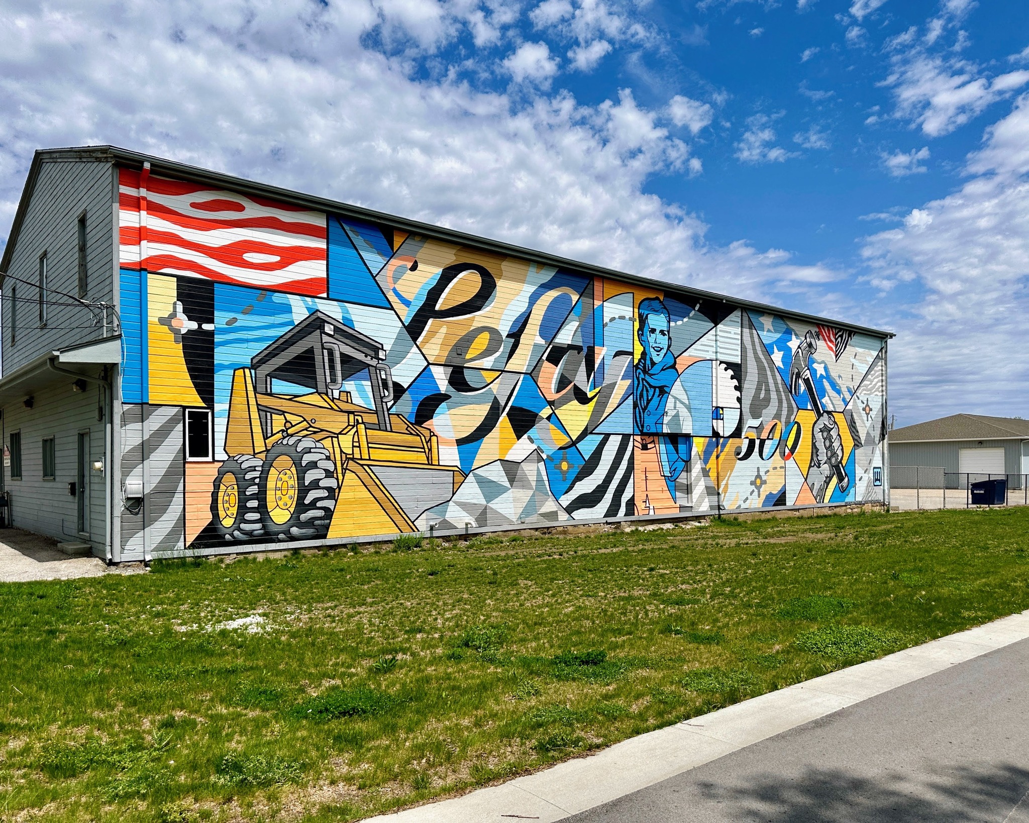 City - Art on FIRST AVE: Local Artist Weston Thomson painted “Dream ...