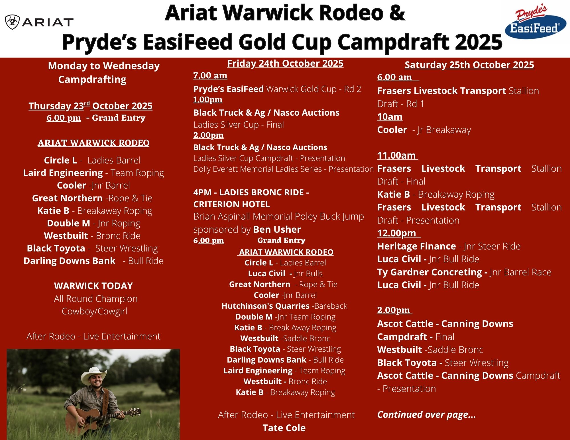 🎉 It’s Official — The... - Warwick Show and Rodeo Society Inc | Facebook