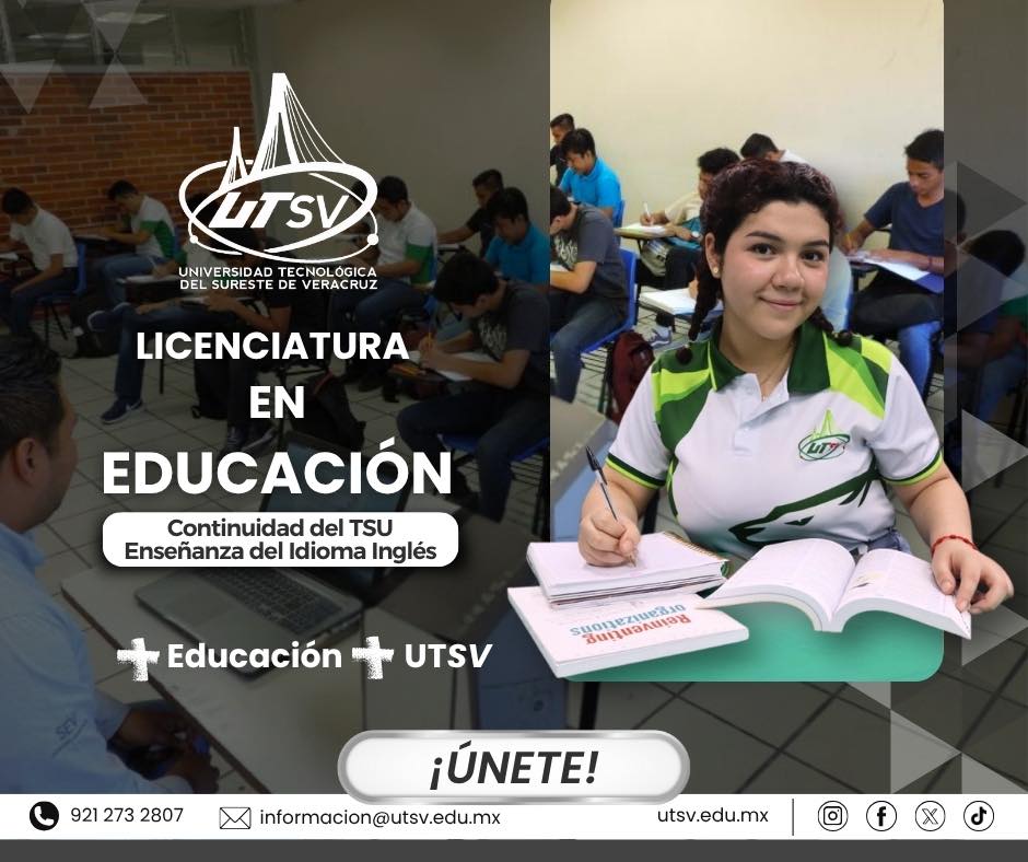 UNIVERSID... - UNIVERSIDAD TECNOLÓGICA DEL SURESTE DE VERACRUZ