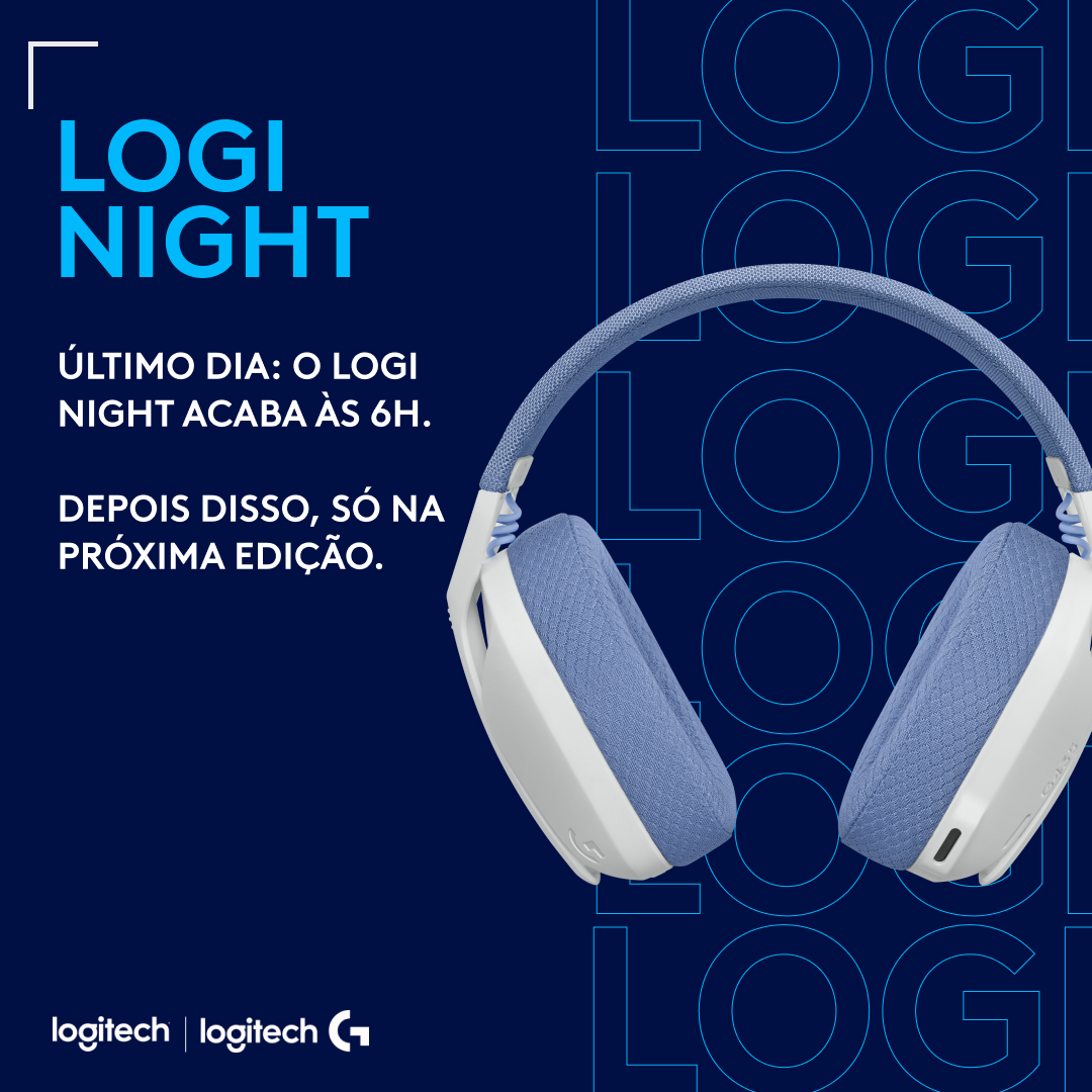 Logitech - Hoje é a última noite do Logi Night e os descontos vão ...